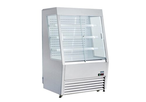  Polar G-Series Multideck Refrigerated Display Case 390L Glass Sliding Doors 