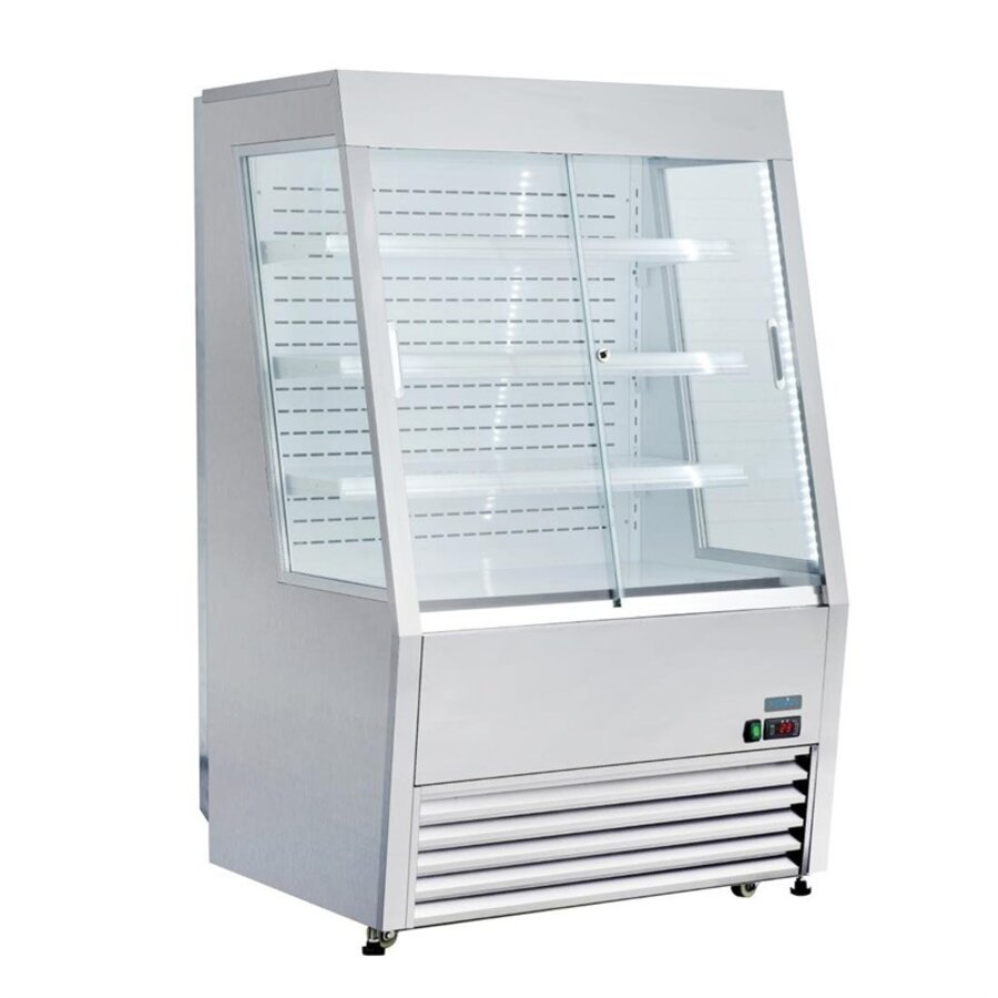 G-Series Multideck Refrigerated Display Case 390L Glass Sliding Doors