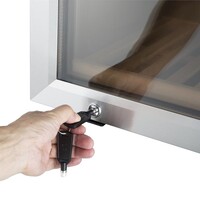 G‑Serie Weinkühler 137 Flaschen Edelstahl Einzelzone 330 L