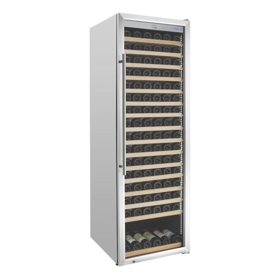 G-Series Wine Cooler 187 Bottles Stainless Steel Single Zone 465 L