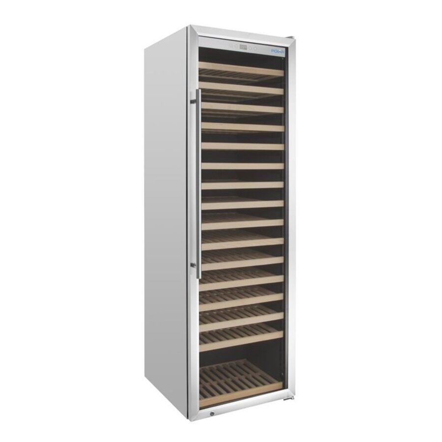 G-Series Wine Cooler 187 Bottles Stainless Steel Single Zone 465 L