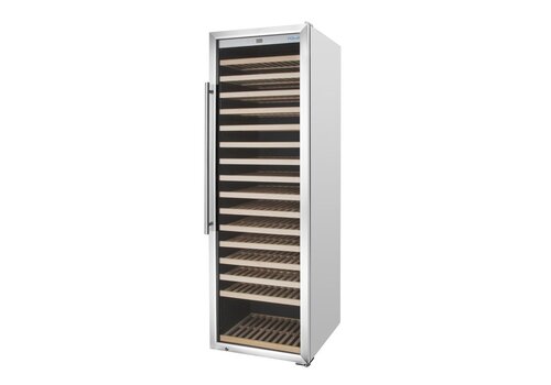  Polar G-Serie Weinkühler 187 Flaschen Edelstahl Einzelzone 465 L 