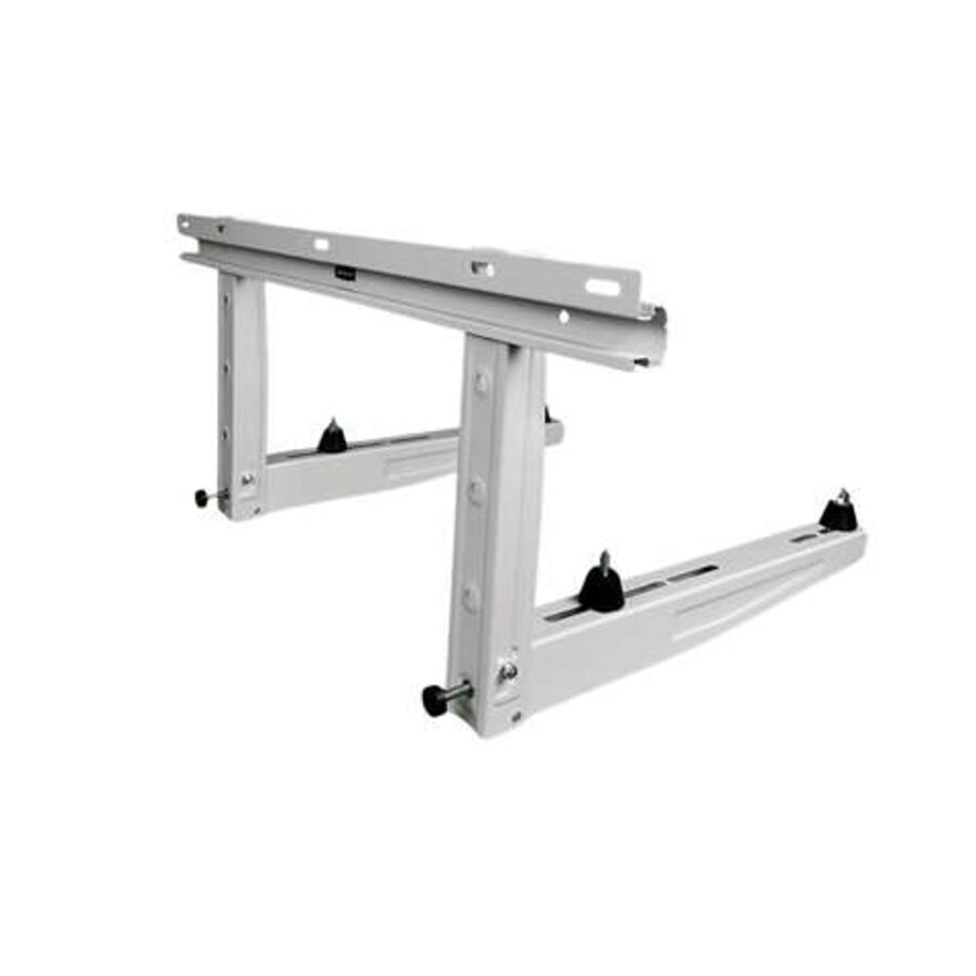 Support mural laqué - avec traverse - 465x375x800mm - 70+70kg