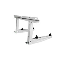 Lacquered wall bracket - with crossbar - 550x375x800mm - 70+70kg