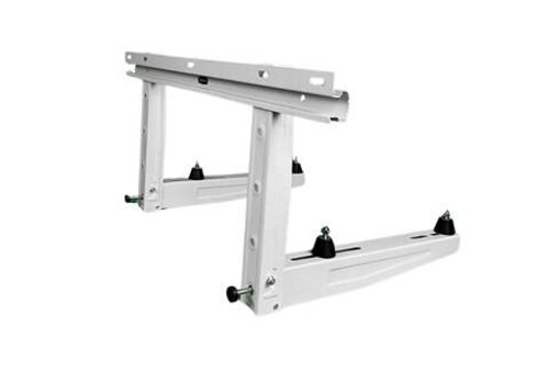  HorecaTraders Support mural laqué - avec traverse - 550x375x800mm - 70+70kg 