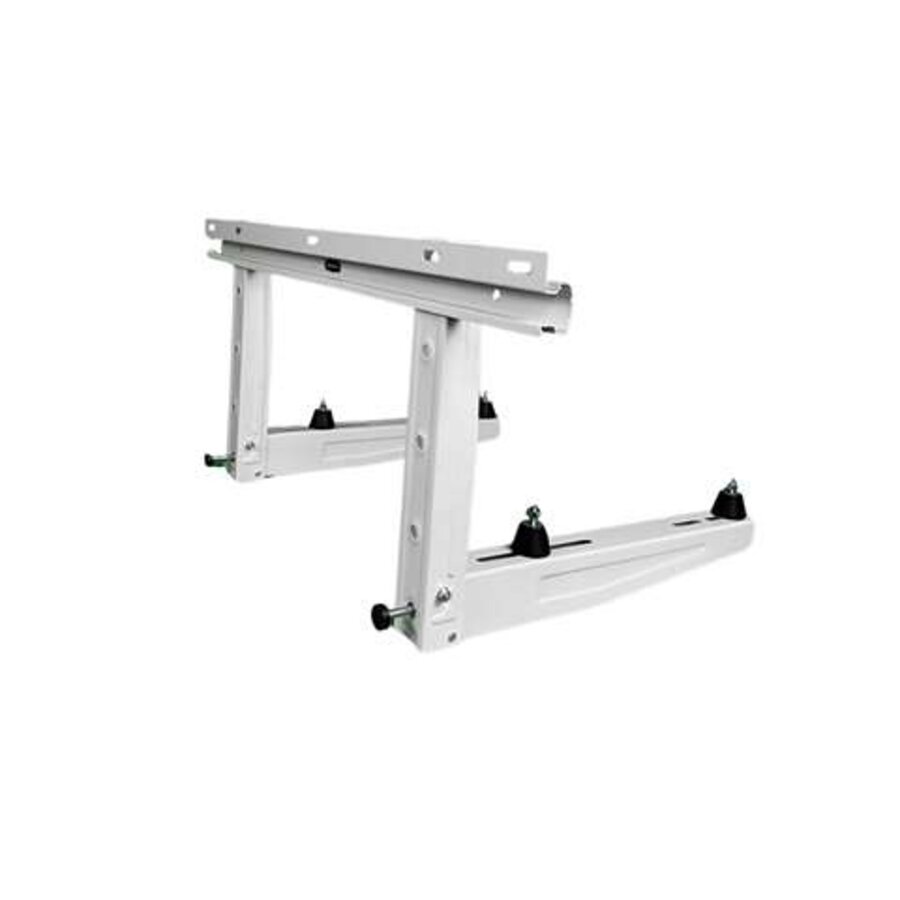 Support mural laqué - avec traverse - 550x375x800mm - 70+70kg
