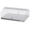 HorecaTraders Display cabinet | 1 level | Freestanding | 50x35x27cm