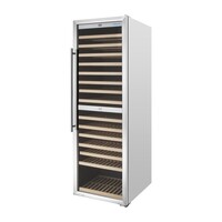 Cave à vin double zone | 450 L | +5 °C à +20 °C | Inox | 172 bouteilles
