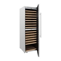 Cave à vin double zone | 450 L | +5 °C à +20 °C | Inox | 172 bouteilles