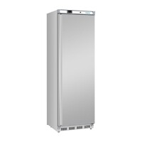 Upright refrigerator 400 L | Stainless steel | +2°C to +5°C | 185x60x60 cm | 4 shelves