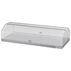 HorecaTraders Display cabinet | 1 level | freestanding | 80x35x27cm