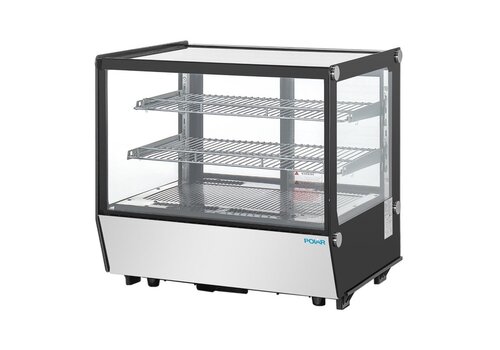  HorecaTraders Refrigerator 120L | 0–12°C | 68.6x70.2x56.8cm | Energy class B 