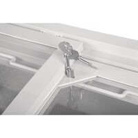 Display freezer 200 L | Steel | -24°C to -18°C | 92x95x55 cm