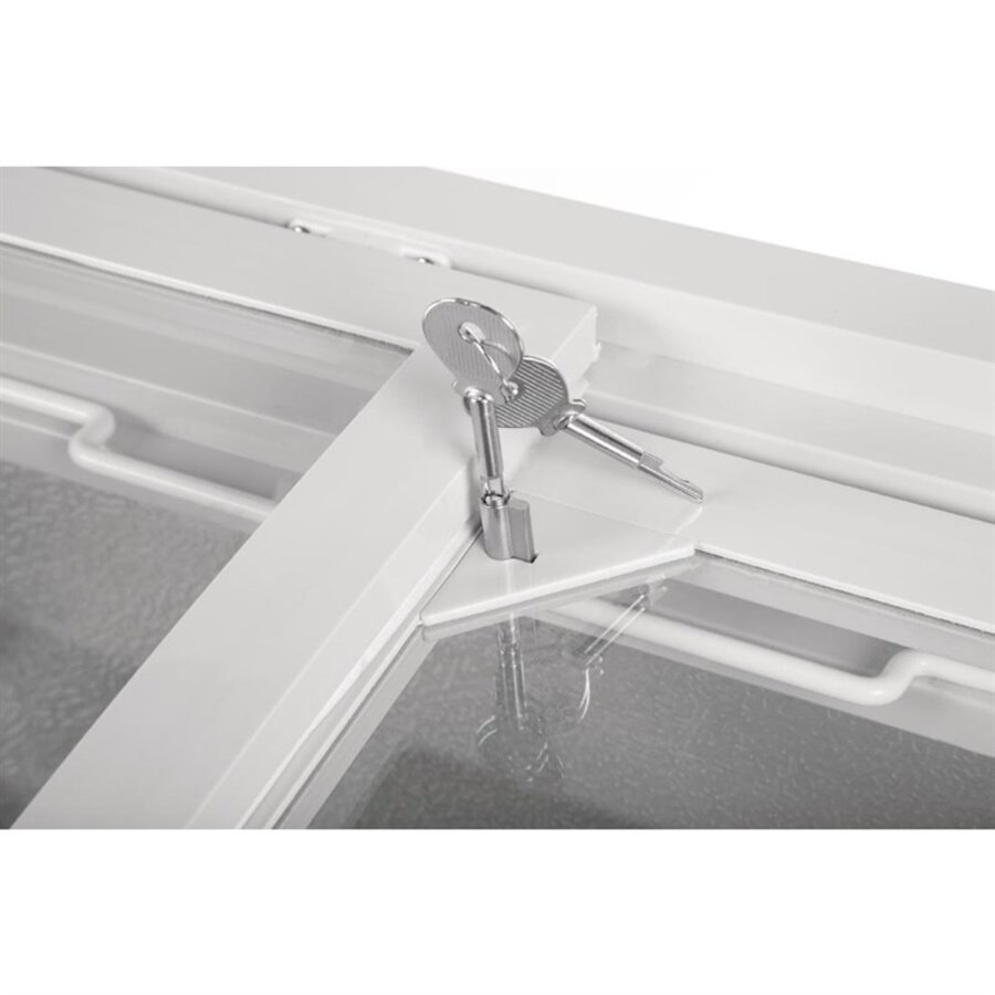 Display freezer 200 L | Steel | -24°C to -18°C | 92x95x55 cm