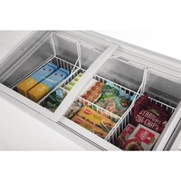 Display freezer 200 L | Steel | -24°C to -18°C | 92x95x55 cm
