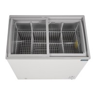 Display freezer 200 L | Steel | -24°C to -18°C | 92x95x55 cm