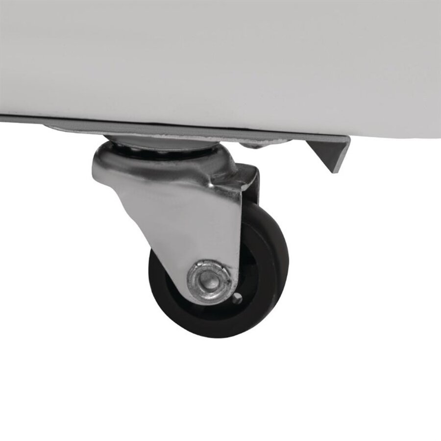 Display vrieskist 200 L | Staal | -24°C tot -18°C | 92x95x55 cm
