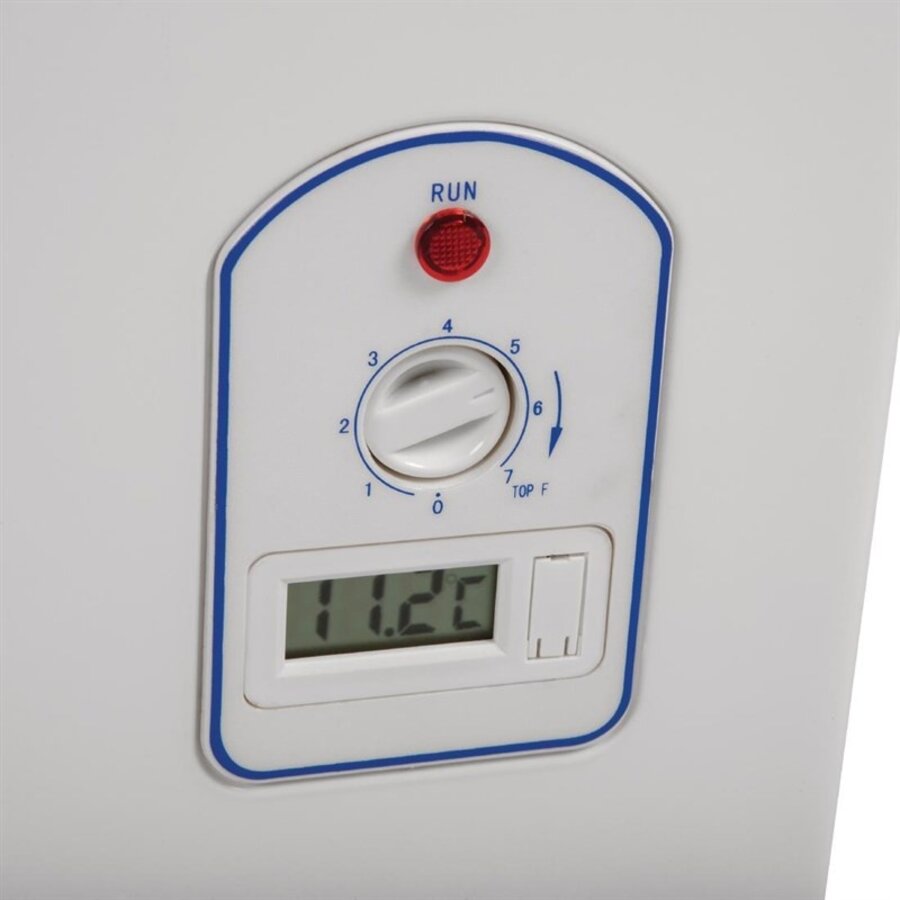Display freezer 200 L | Steel | -24°C to -18°C | 92x95x55 cm
