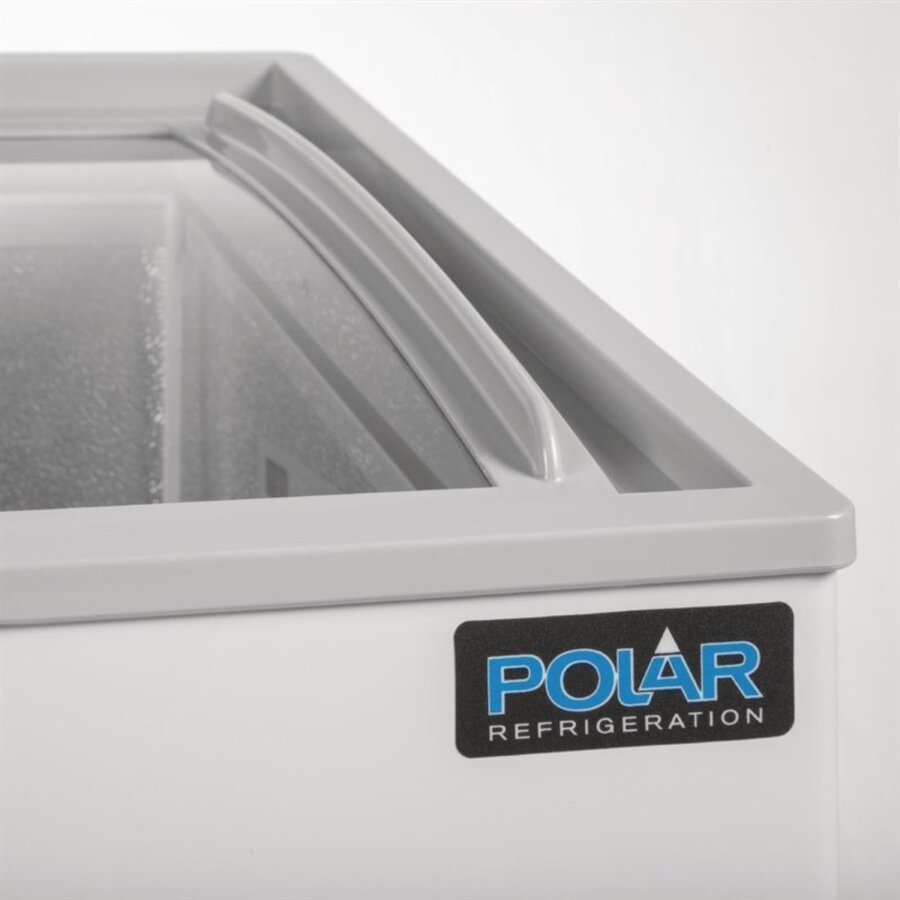 Display freezer 200 L | Steel | -24°C to -18°C | 92x95x55 cm