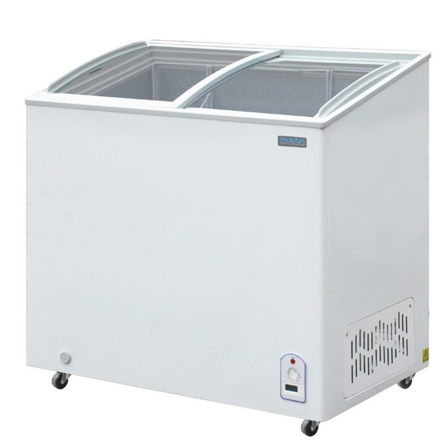 Display freezer 200 L | Steel | -24°C to -18°C | 92x95x55 cm