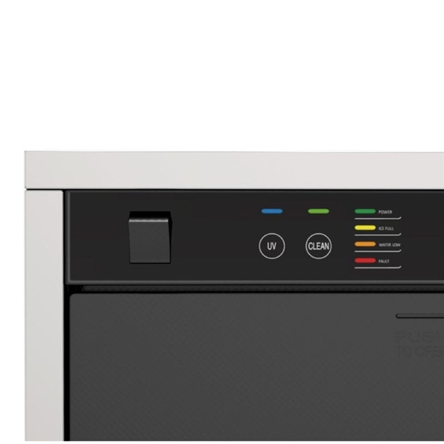 Ijsmachine tafelmodel | RVS | Met UVC | 20kg | 38x47x59cm