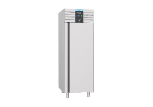  HorecaTraders Freezer | Stainless steel | LED | 145kg | 700L | 205 x 81 x 70 cm 