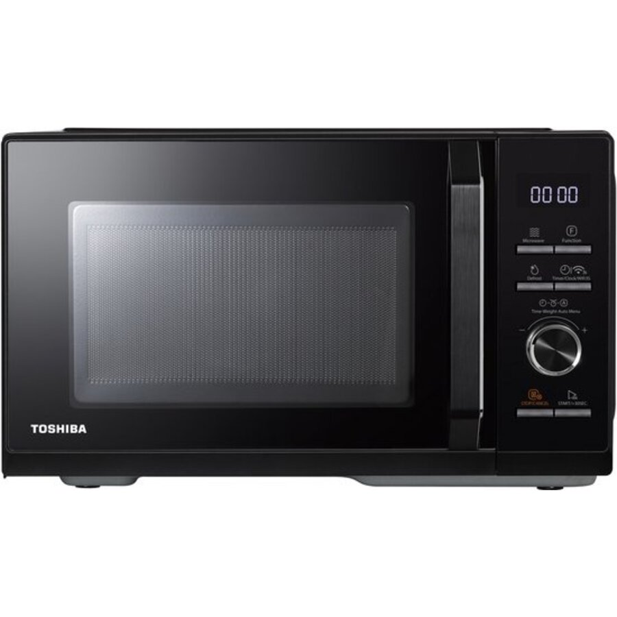Toshiba MW3-SAC26SF(BK) | Semiprofessionelle Mikrowelle | 10 Jahre Garantie | 26 Liter | Smart