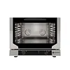HorecaTraders Convection oven with humidity control | 4 x 600x400 | Stainless steel | Energy-efficient | 78x75x63cm