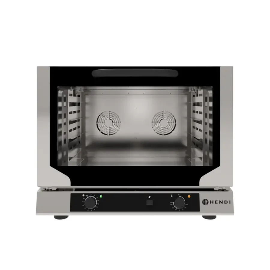 Convection oven with humidity control | 4 x 600x400 | Stainless steel | Energy-efficient | 78x75x63cm