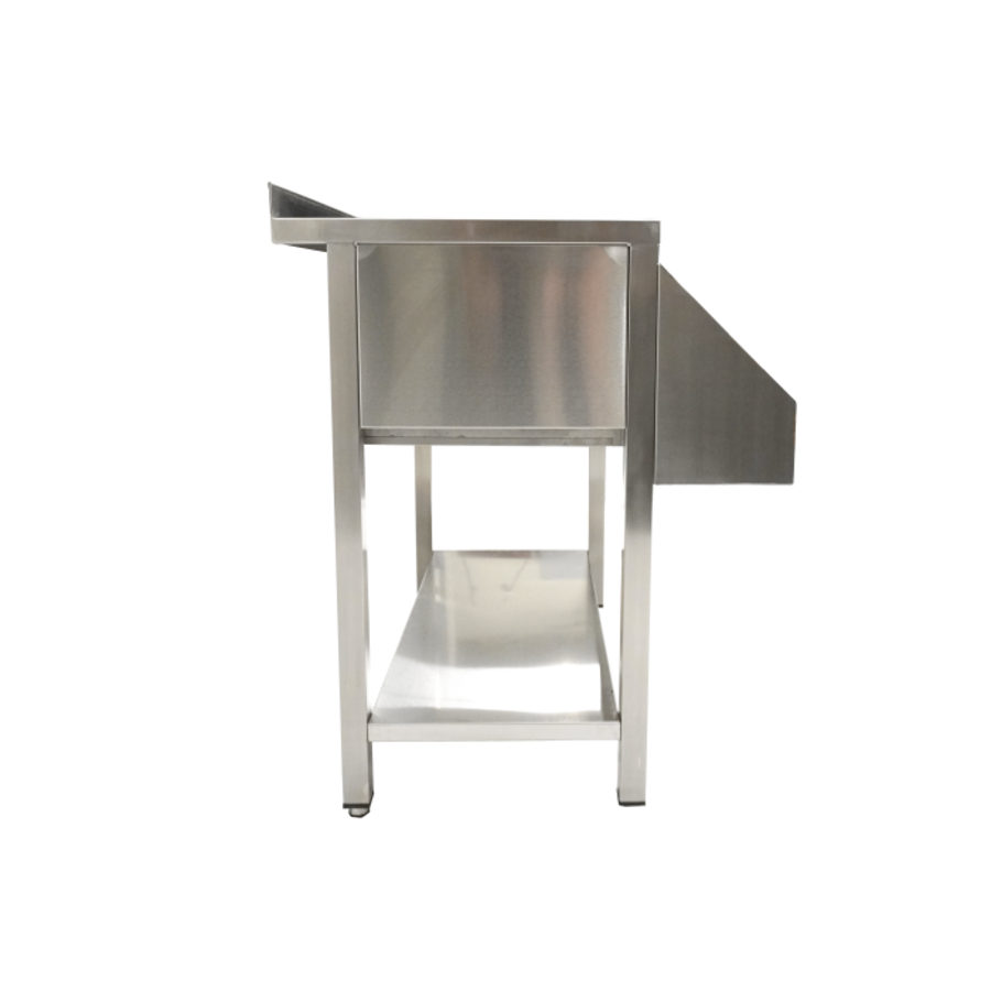 Cocktailbar-Station 900 | Edelstahl | 54,5 kg | 90 x 74 x 90 cm