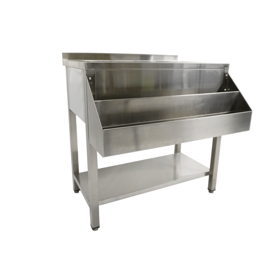 Cocktail Bar Station 900 | Stainless steel | 54.5kg | 90x74x90cm