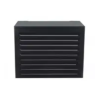 Boîtier de climatisation et de pompe à chaleur petit format RAL7024 anthracite