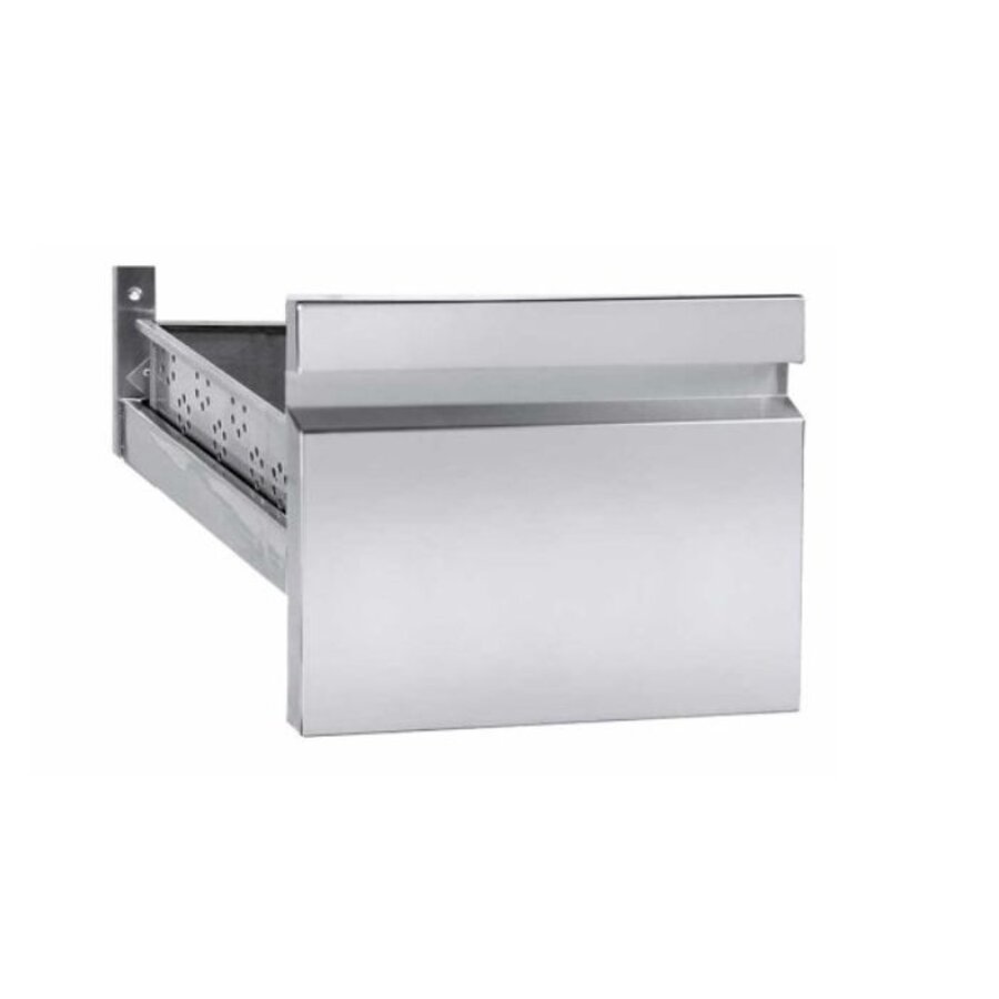 Chilled Cocktail Bar | Glass Washer | Cutting Waste Bin | Stainless Steel | 179x70x87cm