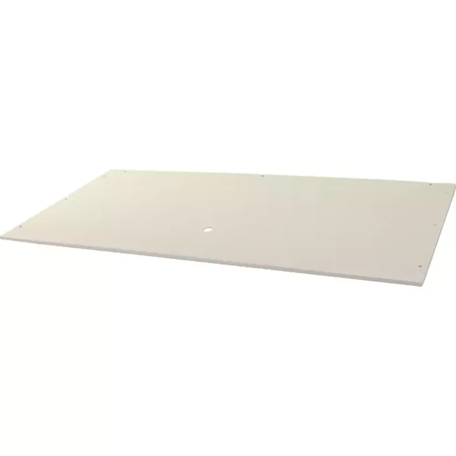 Klimagehäuse Grundplatte RAL9010 weiß - S