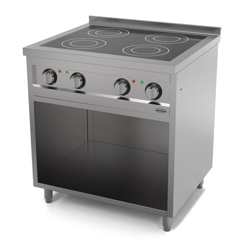  Combisteel Professional induction hob 4 burners 4 x 3.5 kW 400 volt 800 x 700 x 900 mm 