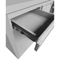 CombiSteel stainless steel coffee workbench – 1500 x 600 x 1150 mm