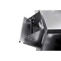 Stainless steel coffee work table – 1000 x 600 x 1150 mm