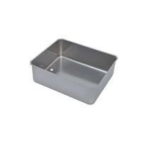 Récipient bain-marie en acier inoxydable | insert | 4 formats