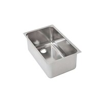 Edelstahl-Bain-Marie-Behälter | GN 1/1 | Edelstahl | 547x344x230 mm | mit Abfluss 2"