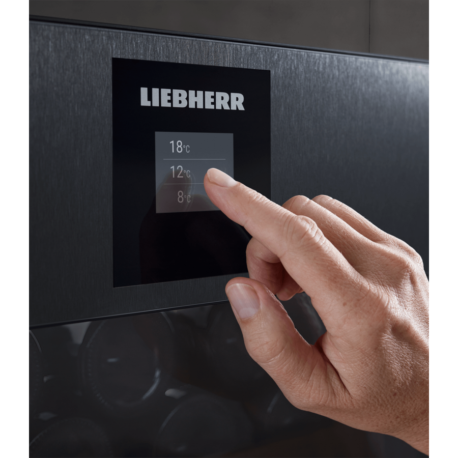 Wine cooler | 3 zones | 85 bottles | +5°C to +20°C | 185.4x59.7x67.8 cm