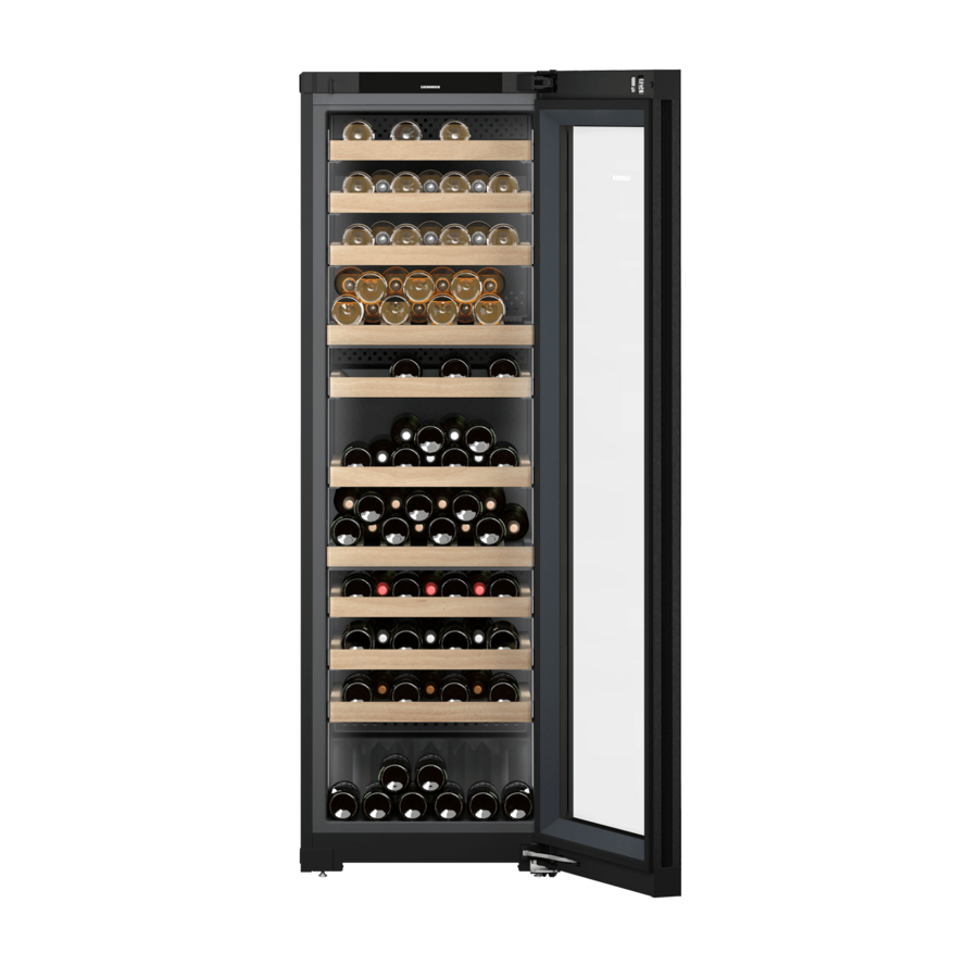 Wine cooler | 3 zones | 104 bottles | +5°C to +20°C | 185.4 x 59.7 x 67.8 cm