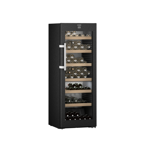 Liebherr Wine cooler | 2 zones | 131 bottles | Black Steel | +5°C to +20°C   Liebherr Wine cooler | 2 zones | 131 bottles | Black Steel | +5°C to +20°C
