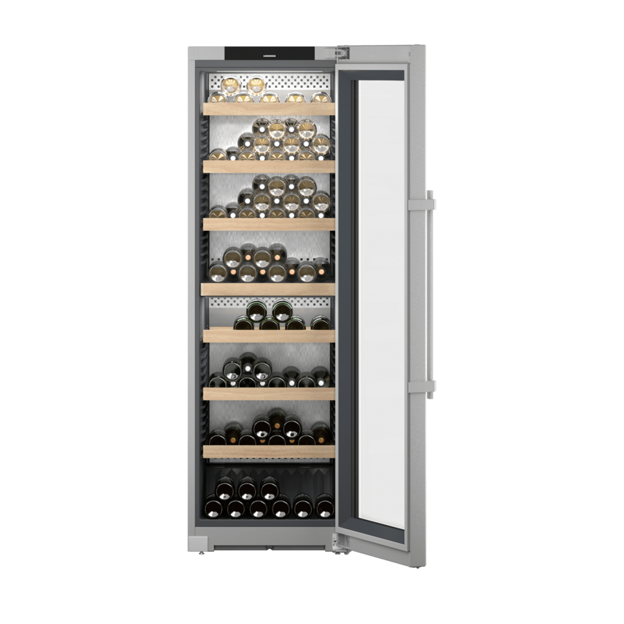 Wine cooler | 2 zones | 155 bottles | +5°C to +20°C | 185x60x68 cm