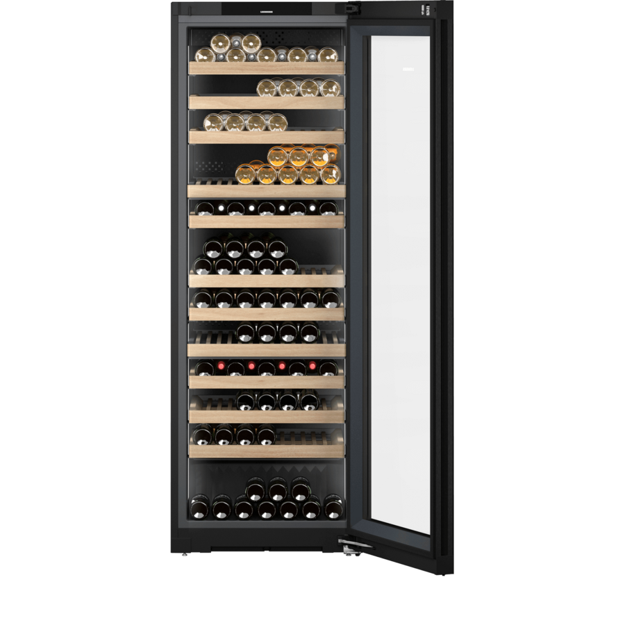 Wine cooler | 3 zones | 182 bottles | +5°C to +20°C | 201x70x76 cm