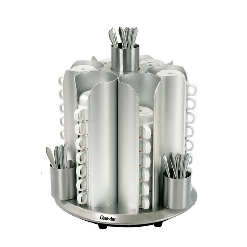  Bartscher kopjesverwarmer 48 kopjes | aluminium  | 30  °C tot 45  °C | 360x360x415 mm 