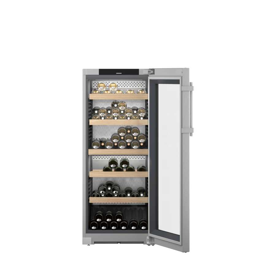 Wine cooler | 2 zones | 107 bottles | +5°C to +20°C | 59.7x67.5x145.4cm