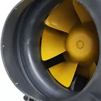 Buisventilator kunststof | Ø200 mm | 121 W | 1300 m³/h | 440 Pa