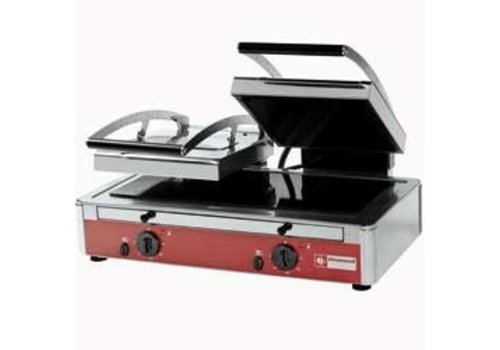  HorecaTraders Vitroceramic Panini Grill - Wouter 