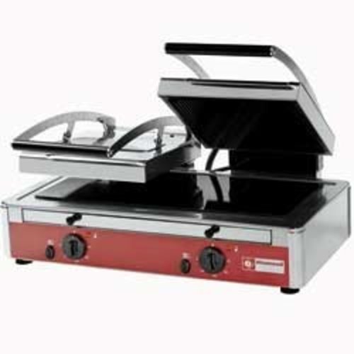  HorecaTraders Vitroceramic Panini Grill - Wouter 