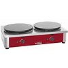 HorecaTraders Gas-Crêpes-Grillplatte der Professional-Serie